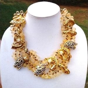 Sassy Jones Samba Bib Amber